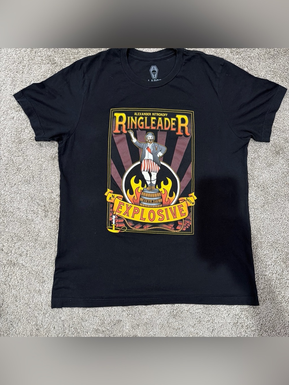 Ringleader Explosive Graphic Tee - Black